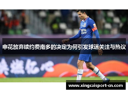 申花放弃续约费南多的决定为何引发球迷关注与热议